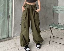 美式戰術工裝褲